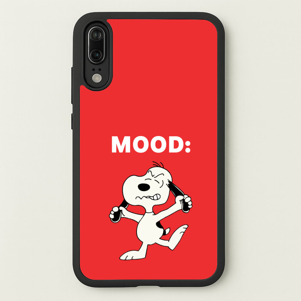 Mood Cartoon Beagle - Snoopy Phone Case for Huawei P20
