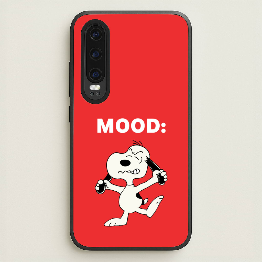 Mood Cartoon Beagle - Snoopy Phone Case for Huawei P30
