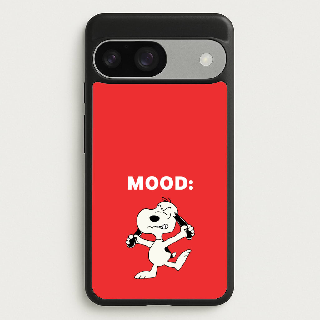 Mood Cartoon Beagle - Snoopy Phone Case for Google Pixel 9 / 9 Pro