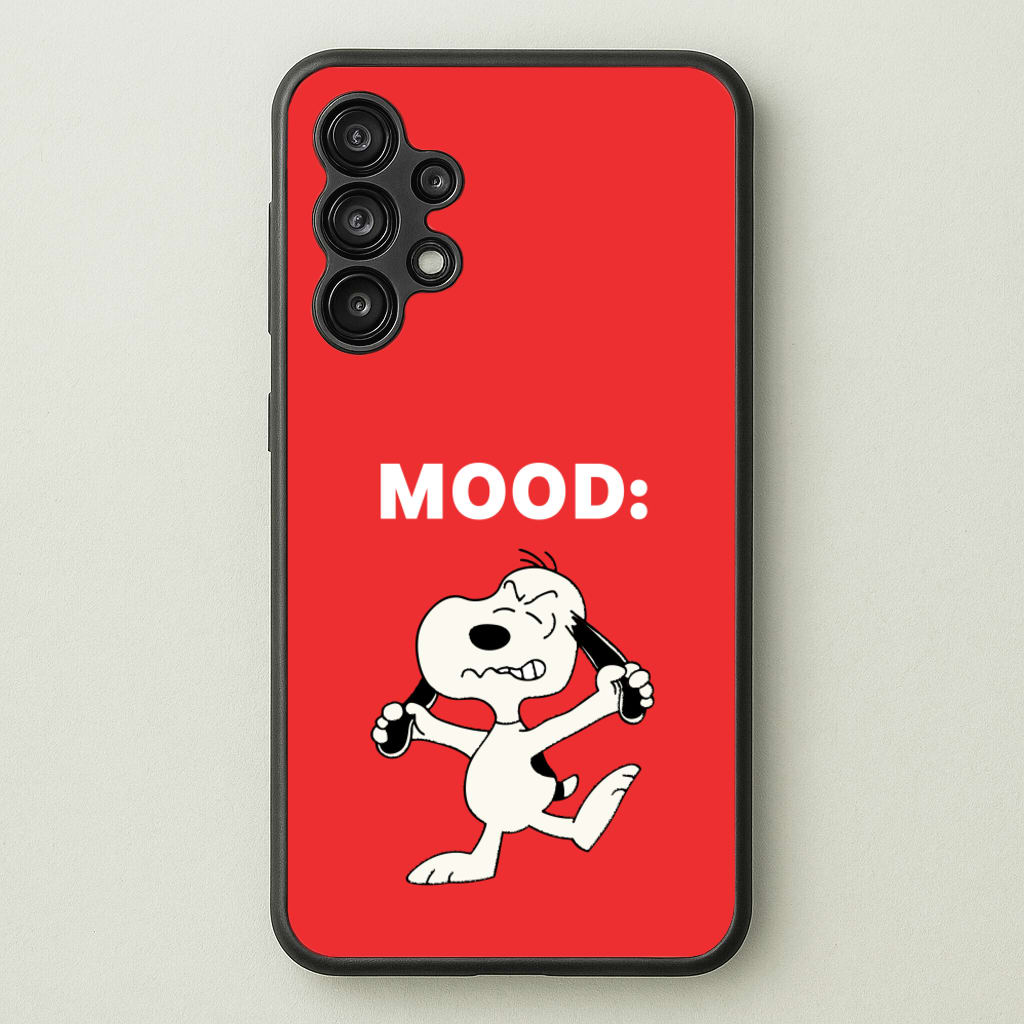Mood Cartoon Beagle - Snoopy Phone Case for Galaxy A13