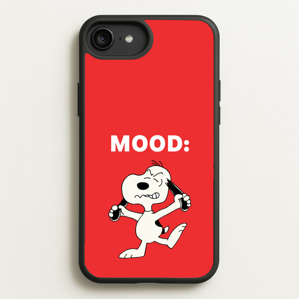Mood Cartoon Beagle - Snoopy Phone Case for iPhone 6 Plus / 7 Plus / 8 Plus