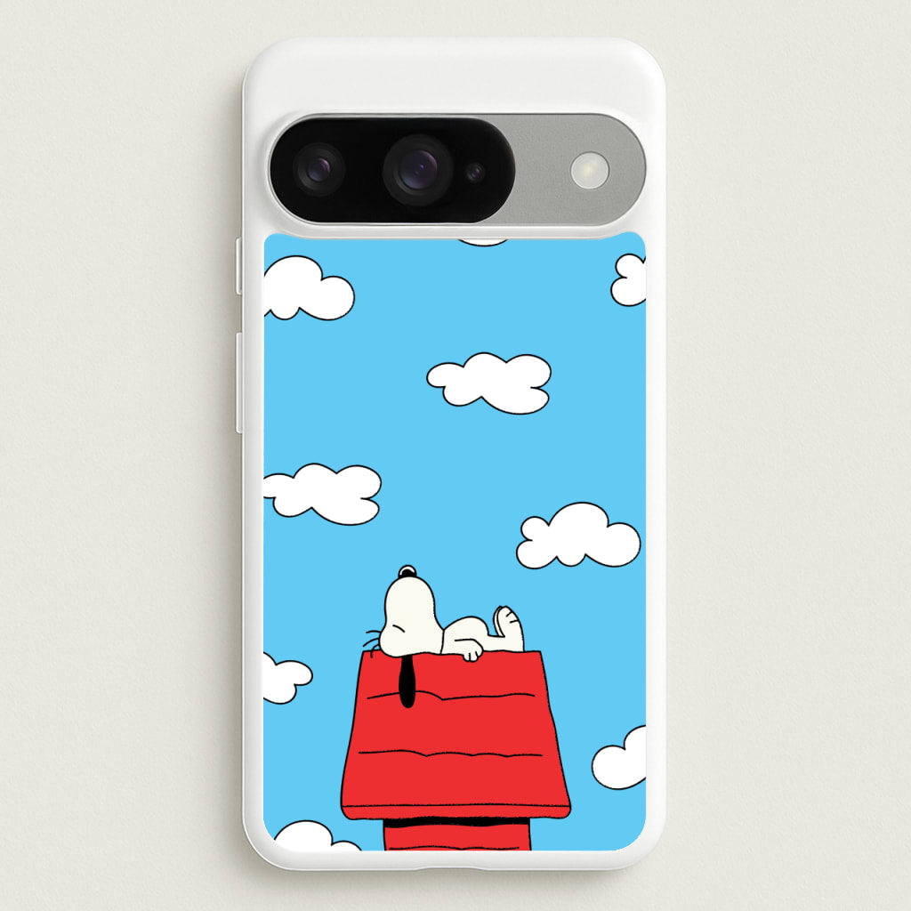 Cartoon Beagle Sleeping Phone Case for Google Pixel 10 / 10 Pro