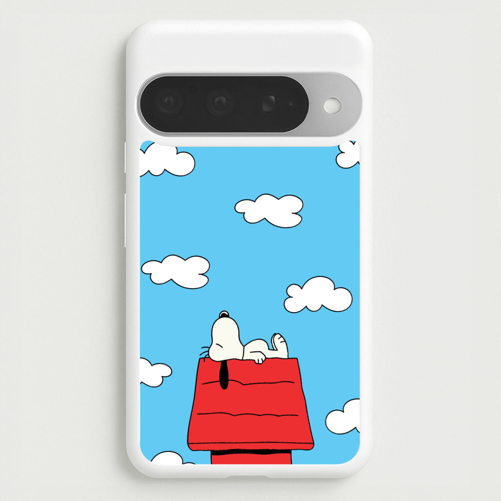 Cartoon Beagle Sleeping Phone Case for Google Pixel 10 Pro XL