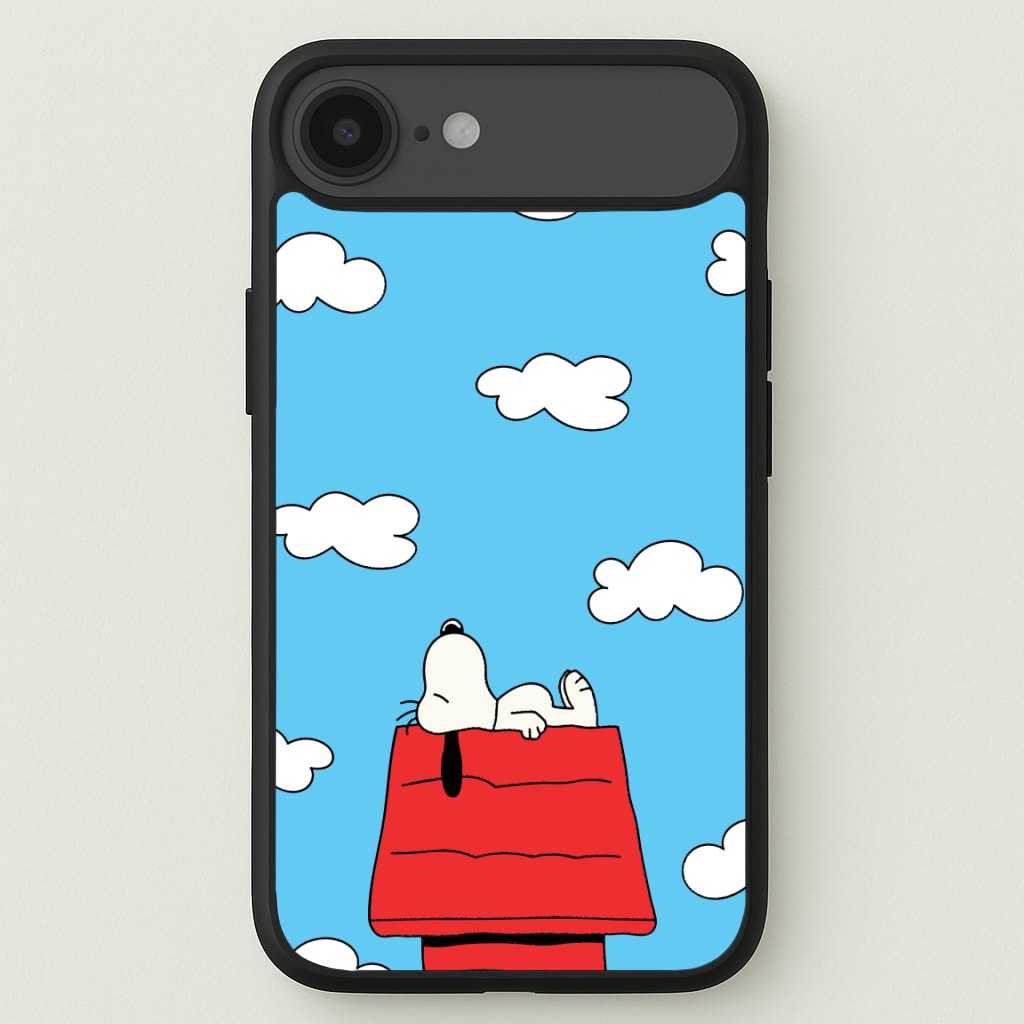 Cartoon Beagle Sleeping Phone Case for iPhone 17 Air