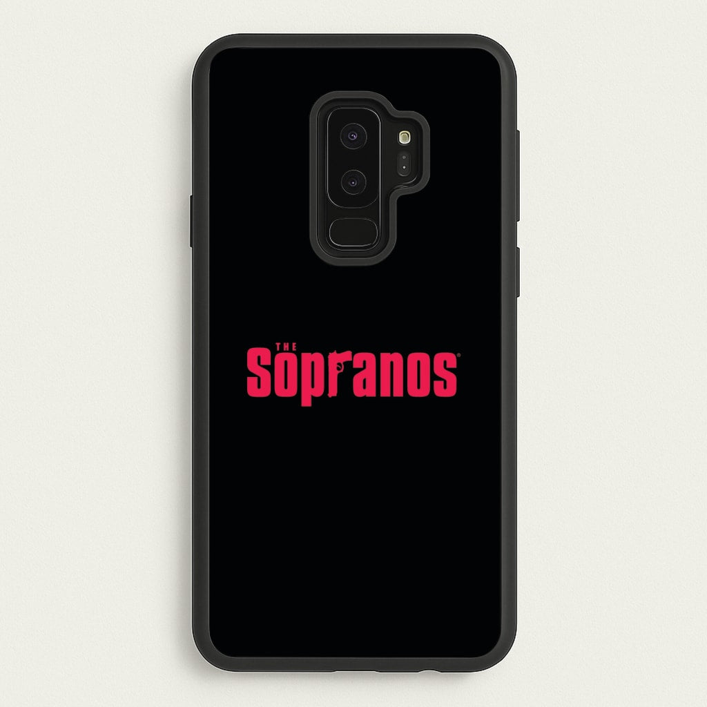 Title Screen - The Sopranos Phone Case for Galaxy S9 Plus