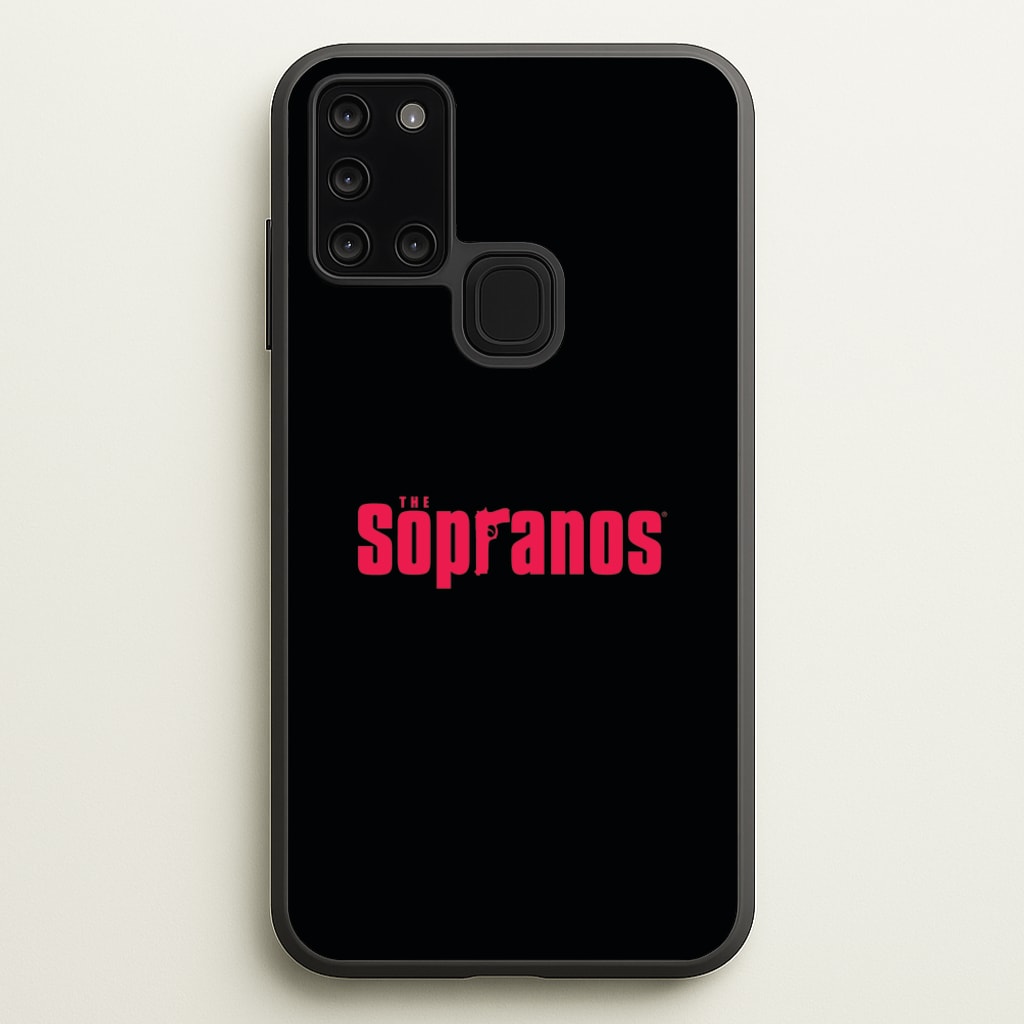 Title Screen - The Sopranos Phone Case for Galaxy A21s