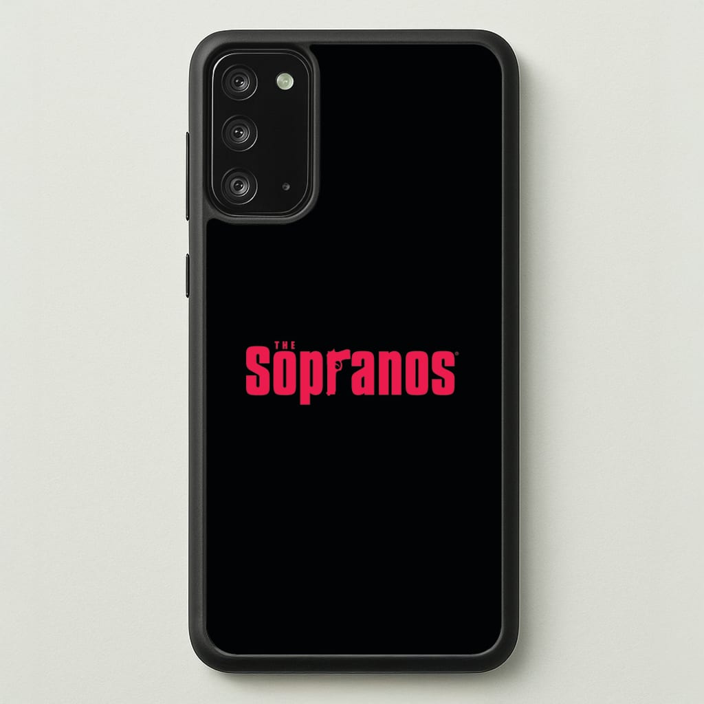 Title Screen - The Sopranos Phone Case for Galaxy Note 20