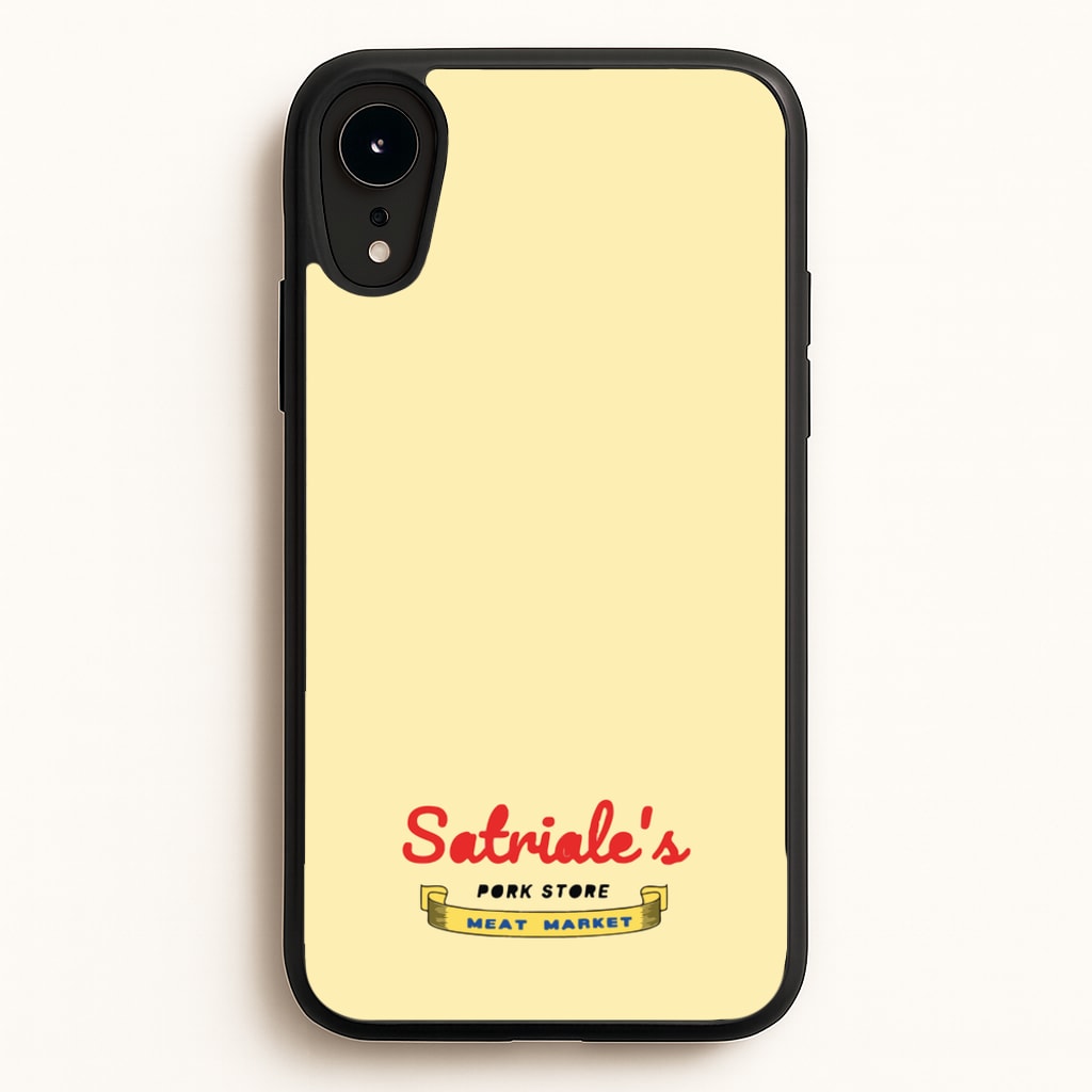 Satriale's - The Sopranos Phone Case for iPhone XR