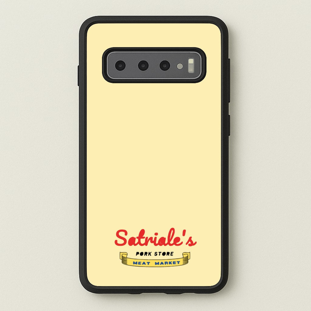 Satriale's - The Sopranos Phone Case for Galaxy S10 Plus