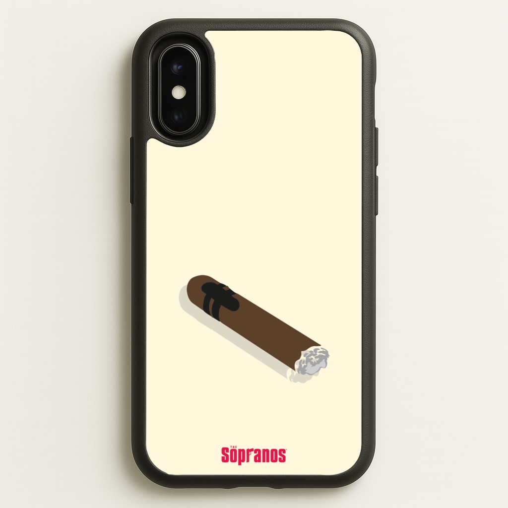 Cigar - The Sopranos Phone Case for iPhone X / XS