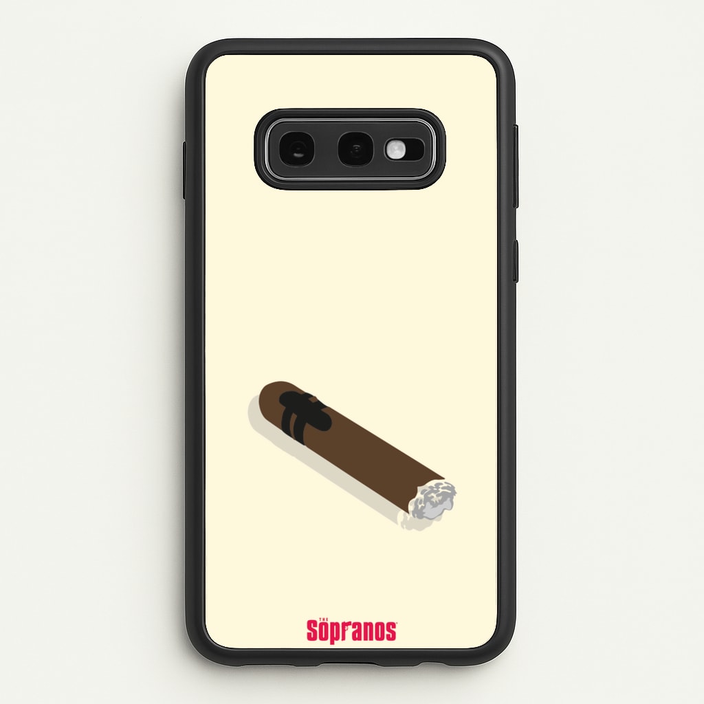 Cigar - The Sopranos Phone Case for Galaxy S10e