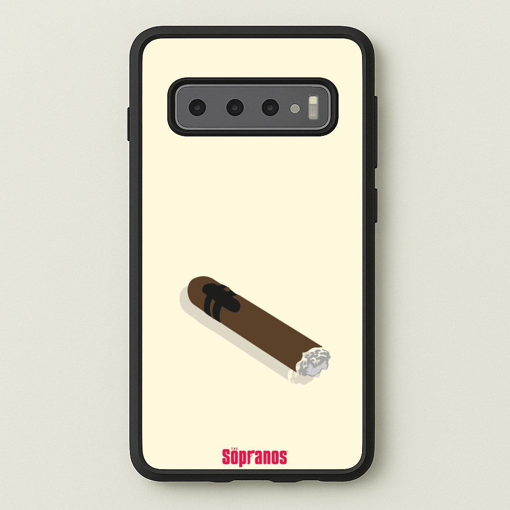 Cigar - The Sopranos Phone Case for Galaxy S10 Plus