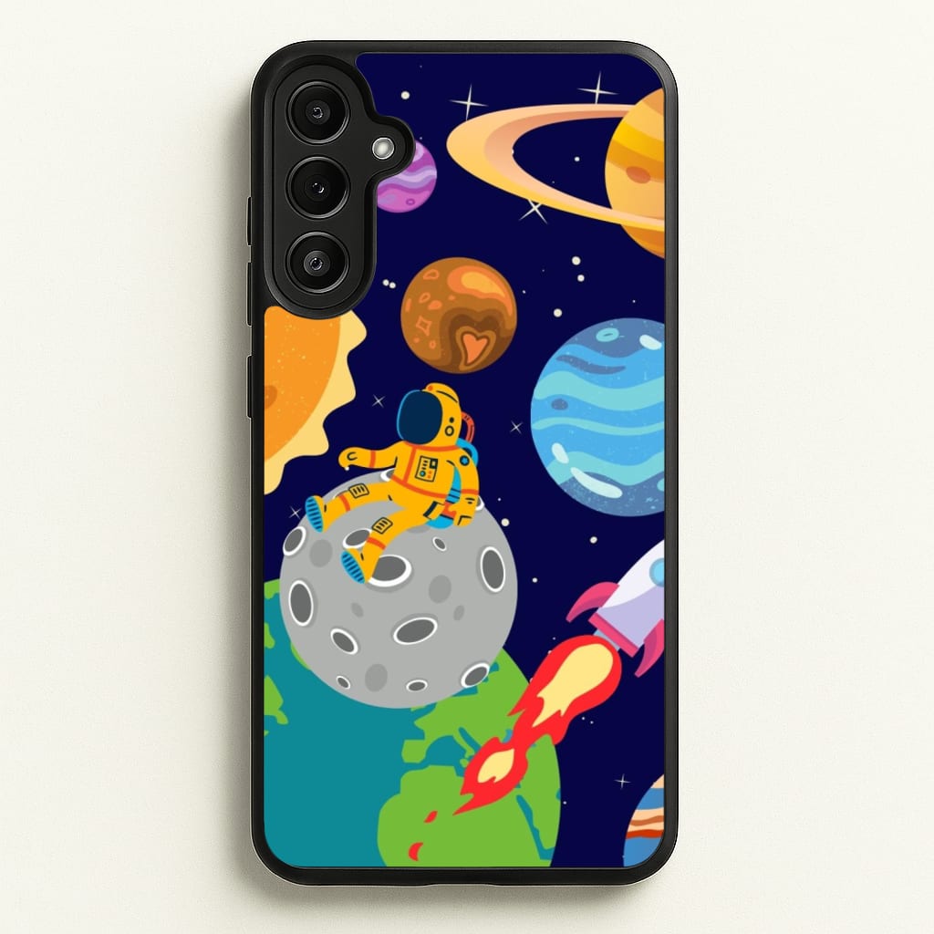 Space View - Space Phone Case for Galaxy A34