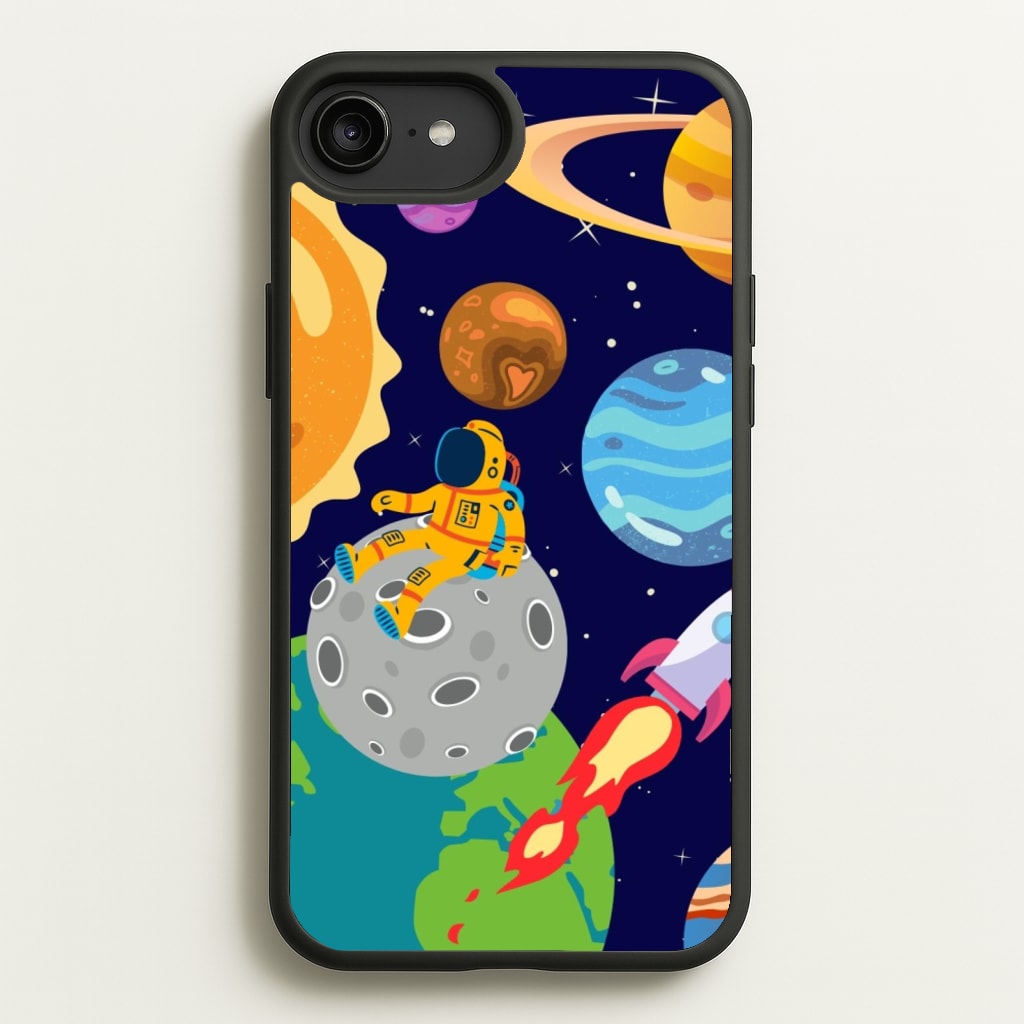Space View - Space Phone Case for iPhone 6 Plus / 7 Plus / 8 Plus