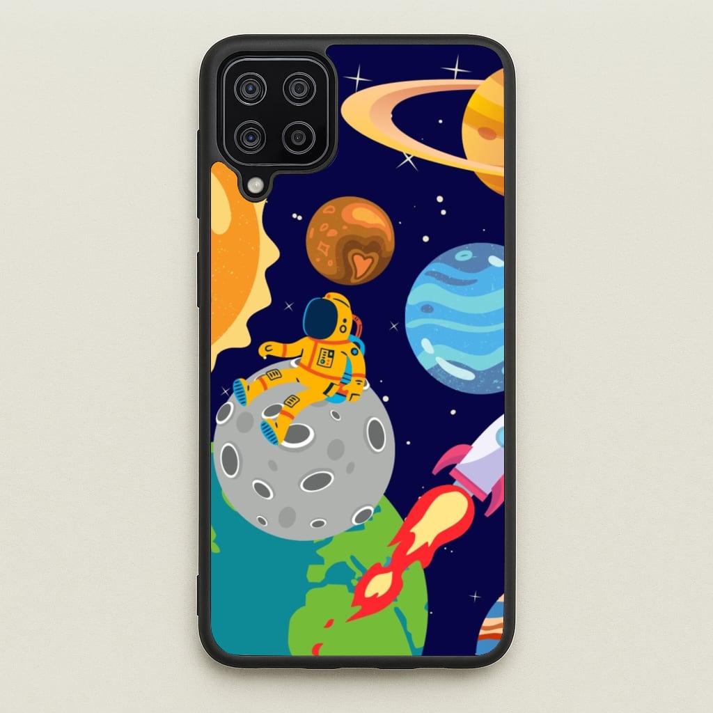 Space View - Space Phone Case for Galaxy A12