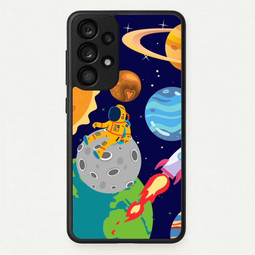 Space View - Space Phone Case for Galaxy A53
