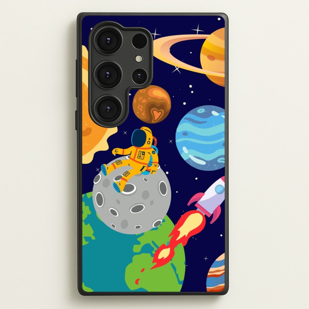 Space View - Space Phone Case for Galaxy S25 Ultra