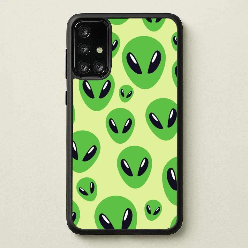 Alien Raider - Space - Space Phone Case for Galaxy A71