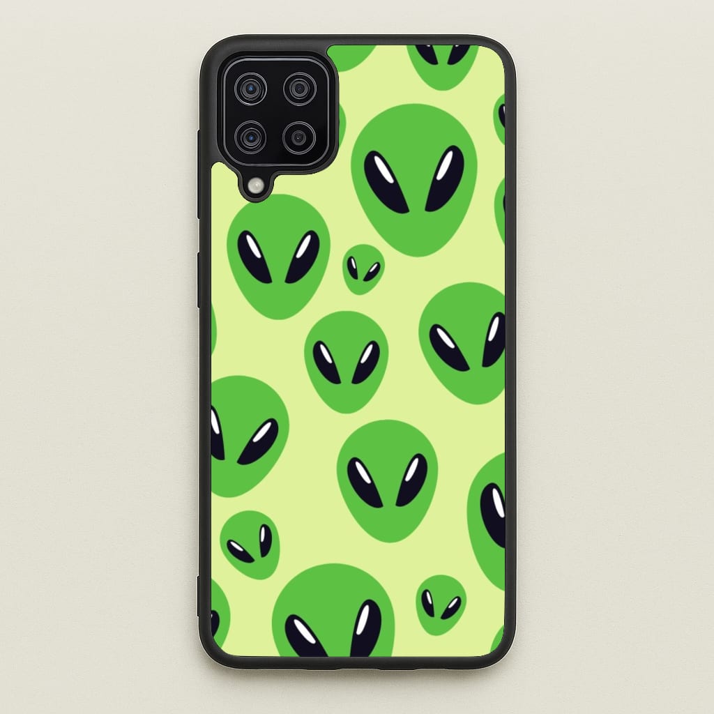 Alien Raider - Space - Space Phone Case for Galaxy A12