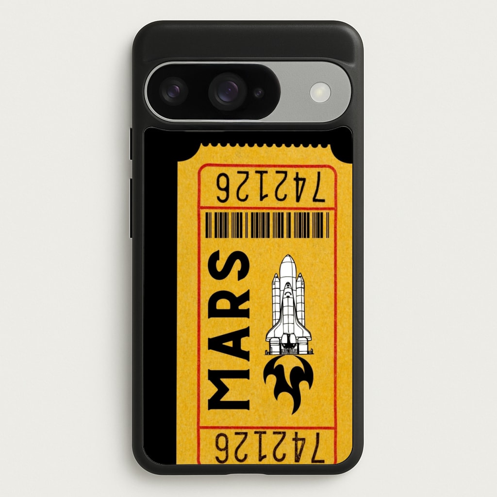 Ticket To Mars - Space Phone Case for Google Pixel 10 / 10 Pro
