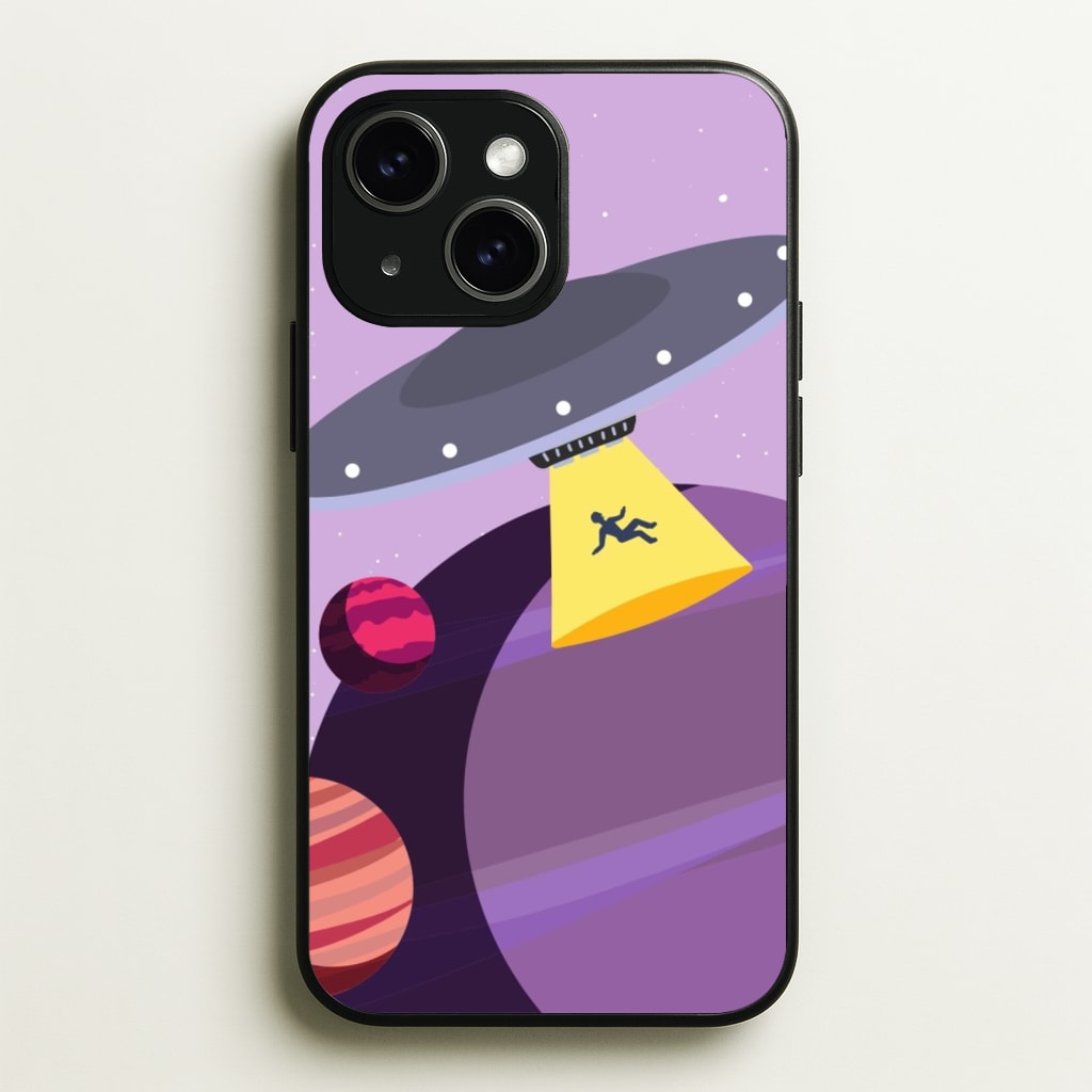 Alien Invasion - Space - Space Phone Case for iPhone 15 Plus