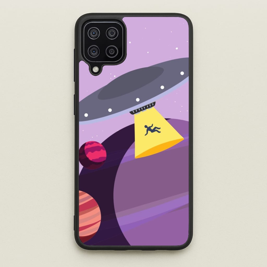 Alien Invasion - Space - Space Phone Case for Galaxy A12