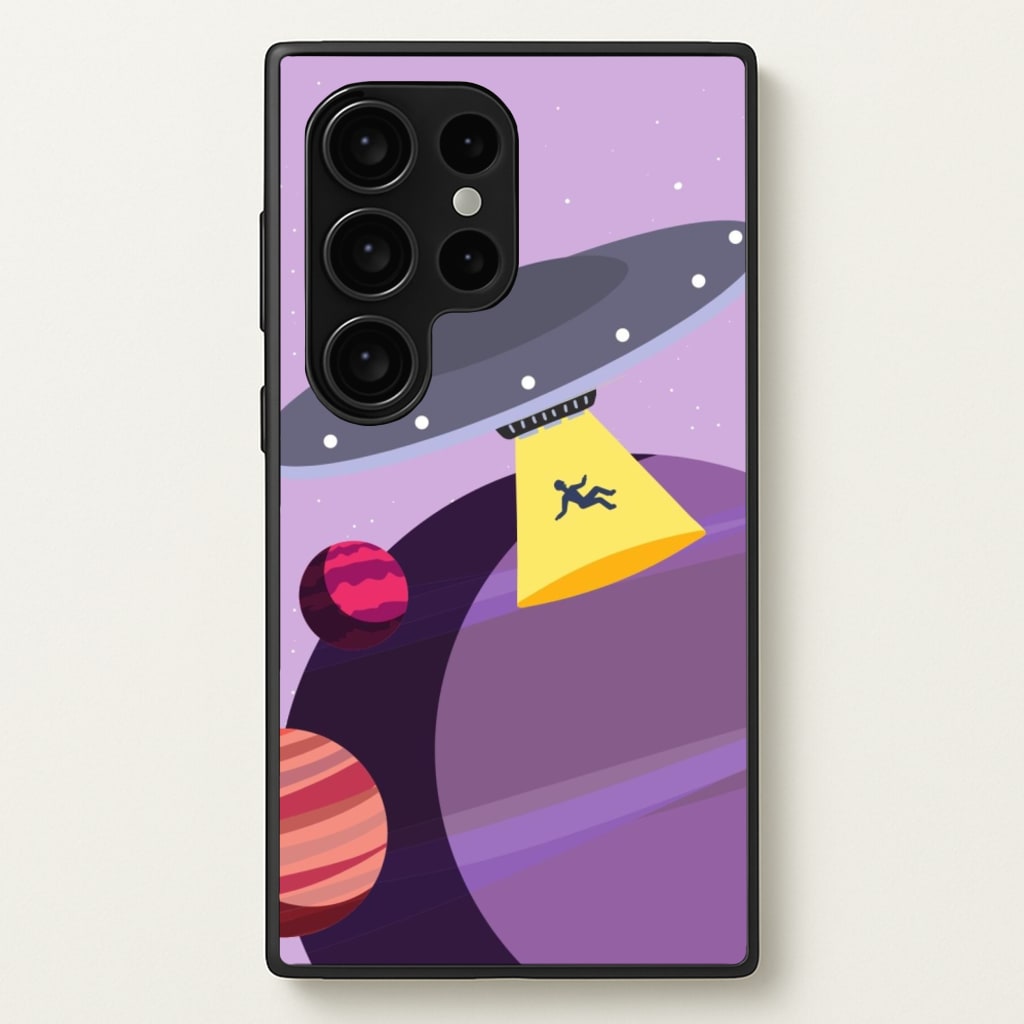 Alien Invasion - Space - Space Phone Case for Galaxy S24 Ultra