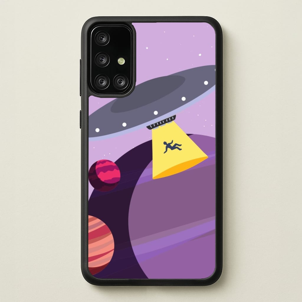 Alien Invasion - Space - Space Phone Case for Galaxy A71