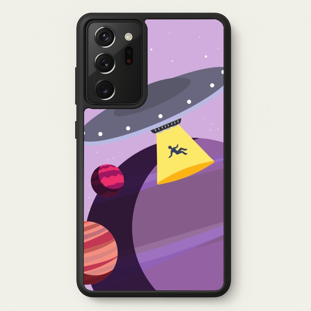 Alien Invasion - Space - Space Phone Case for Galaxy Note 20 Ultra