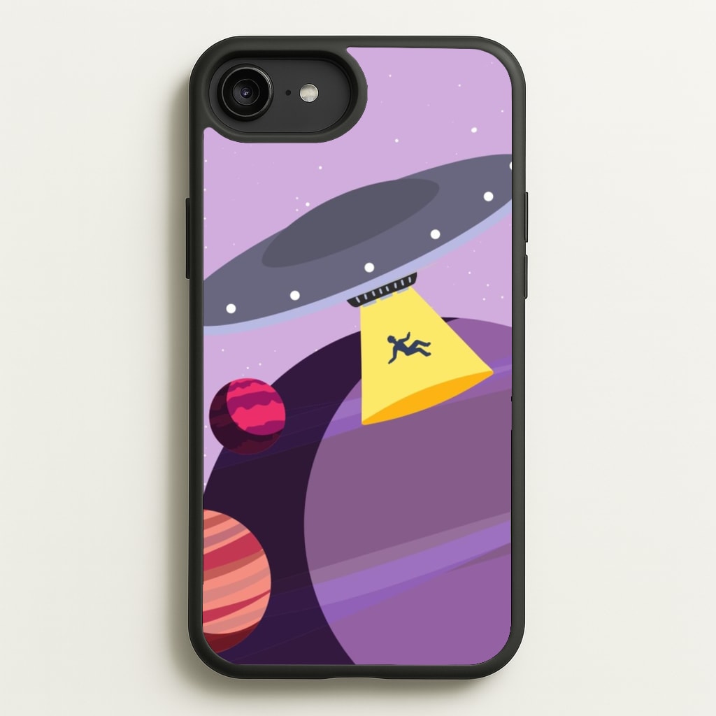 Alien Invasion - Space - Space Phone Case for iPhone 6 Plus / 7 Plus / 8 Plus