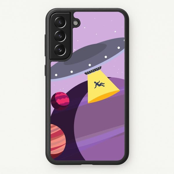 Alien Invasion - Space - Space Phone Case for Galaxy S21 Plus