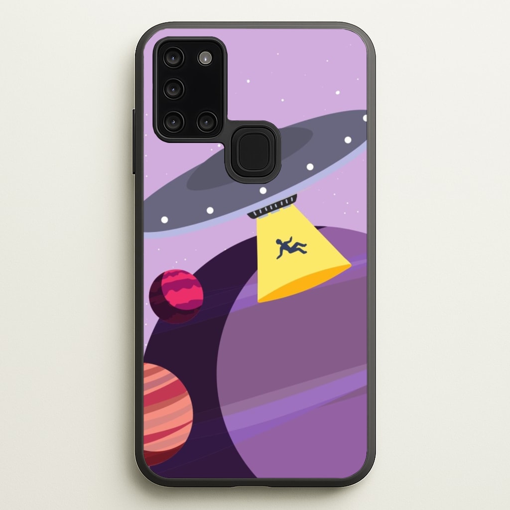 Alien Invasion - Space - Space Phone Case for Galaxy A21s