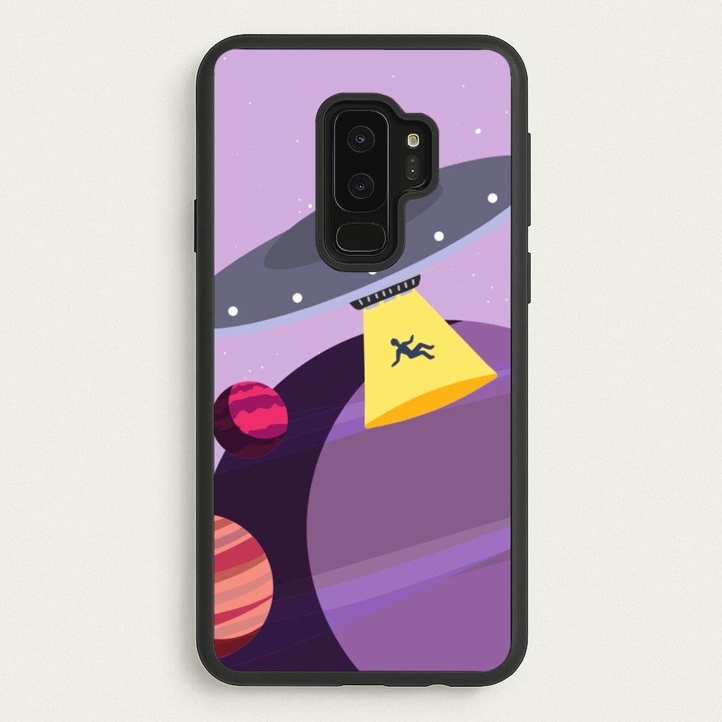 Alien Invasion - Space - Space Phone Case for Galaxy S9 Plus