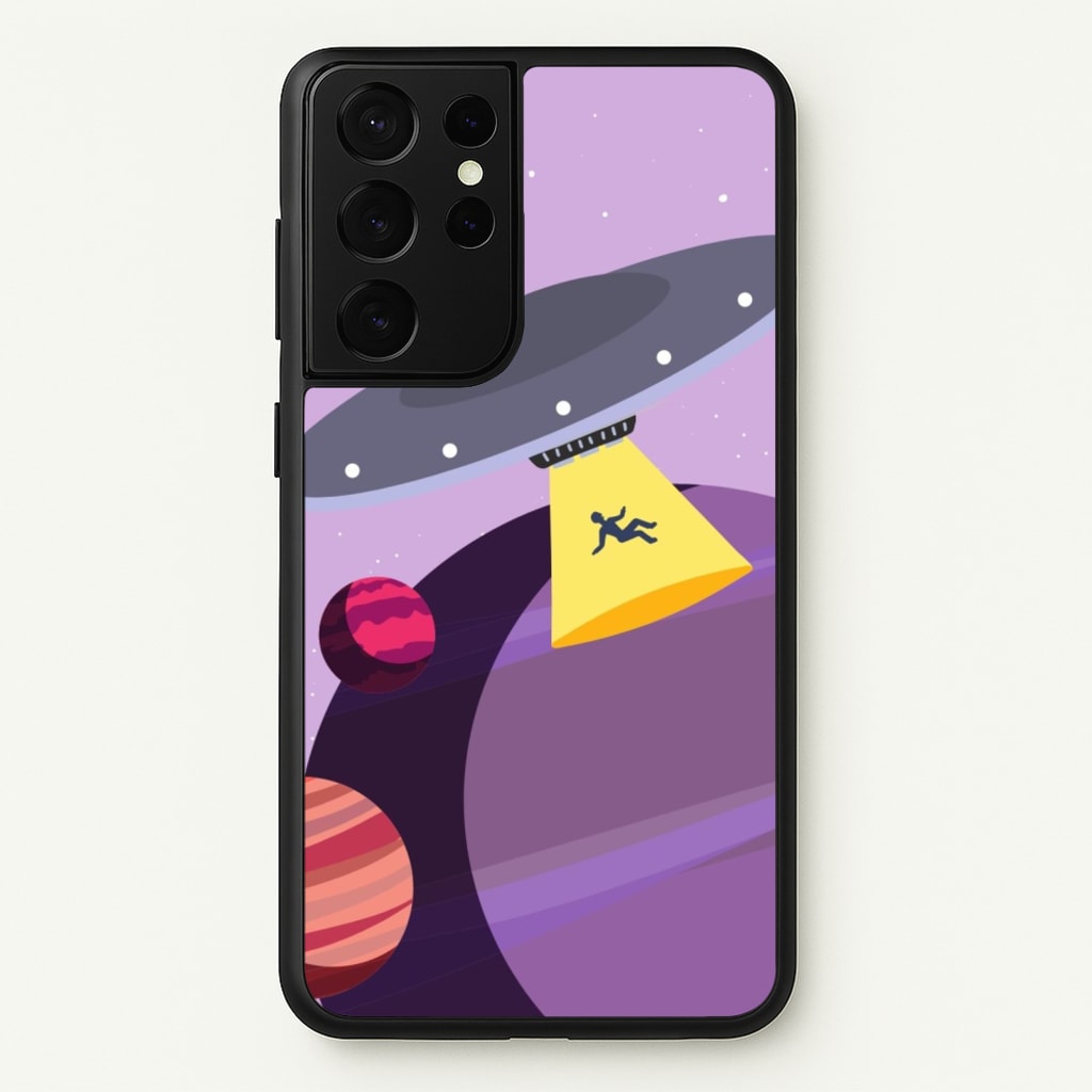 Alien Invasion - Space - Space Phone Case for Galaxy S21 Ultra