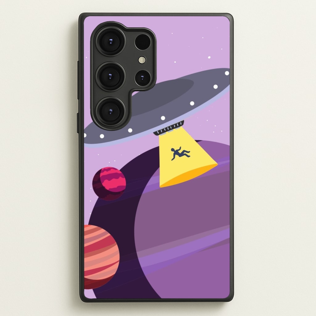 Alien Invasion - Space - Space Phone Case for Galaxy S25 Ultra
