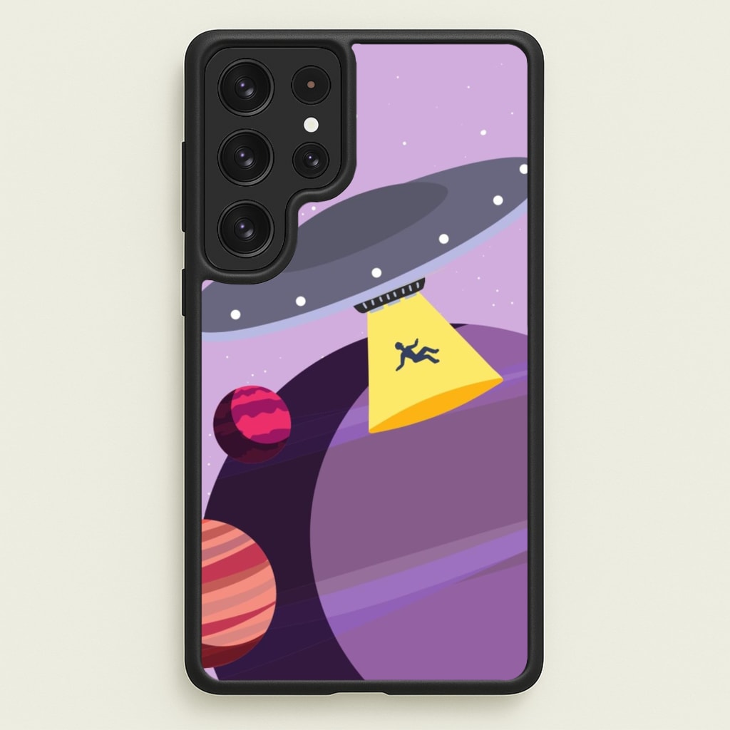 Alien Invasion - Space - Space Phone Case for Galaxy S23 Ultra