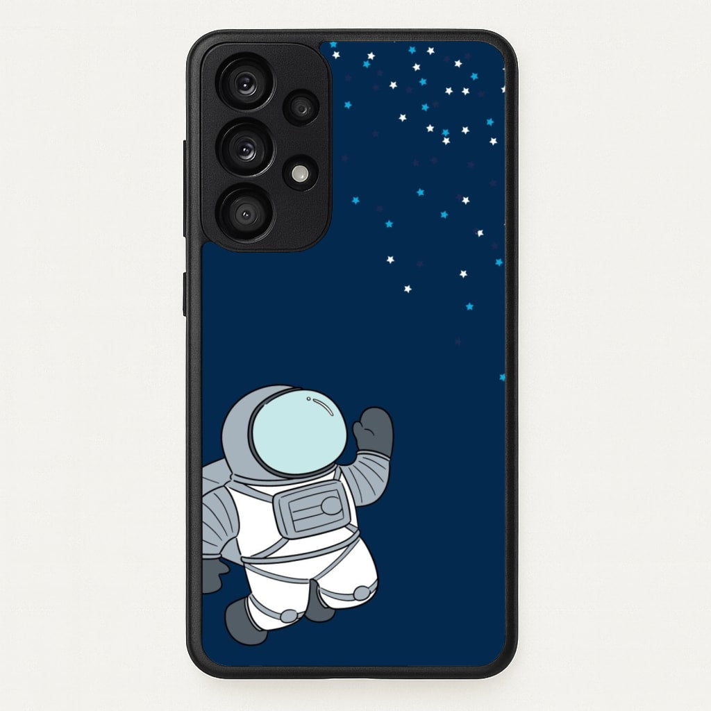 Astronaut Bobbling - Space - Space Phone Case for Galaxy A53