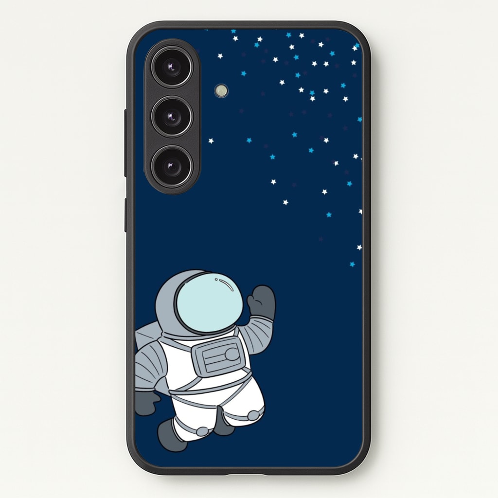Astronaut Bobbling - Space - Space Phone Case for Galaxy S25 Plus