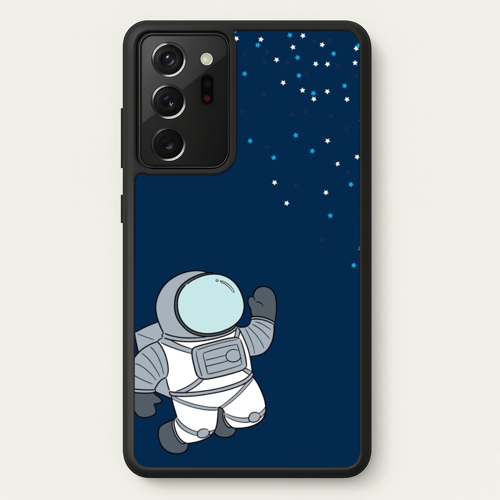 Astronaut Bobbling - Space - Space Phone Case for Galaxy Note 20 Ultra