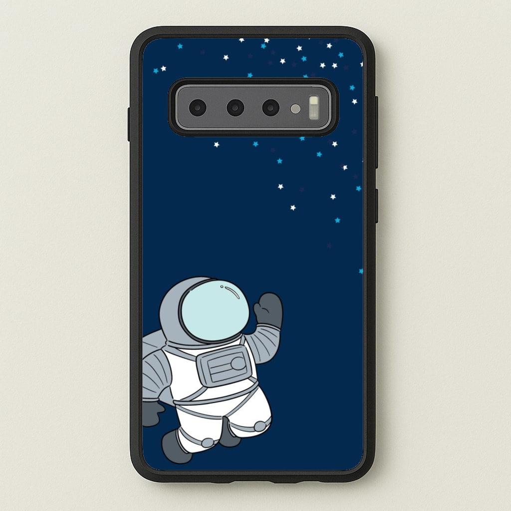 Astronaut Bobbling - Space - Space Phone Case for Galaxy S10