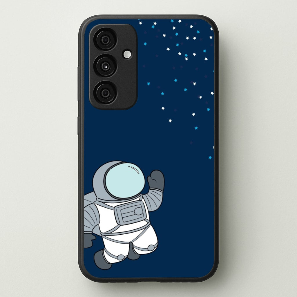 Astronaut Bobbling - Space - Space Phone Case for Galaxy A35