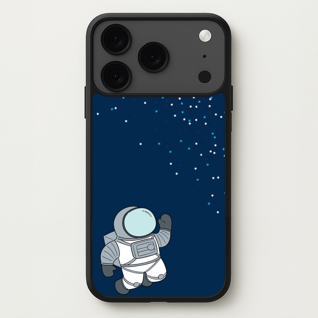 Astronaut Bobbling - Space Phone Case for iPhone 17 Pro