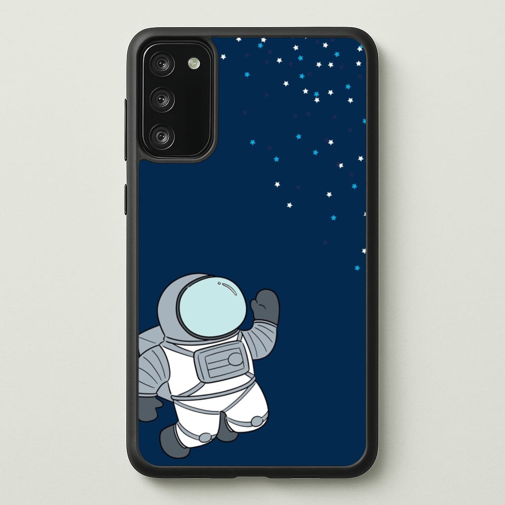 Astronaut Bobbling - Space - Space Phone Case for Galaxy S20