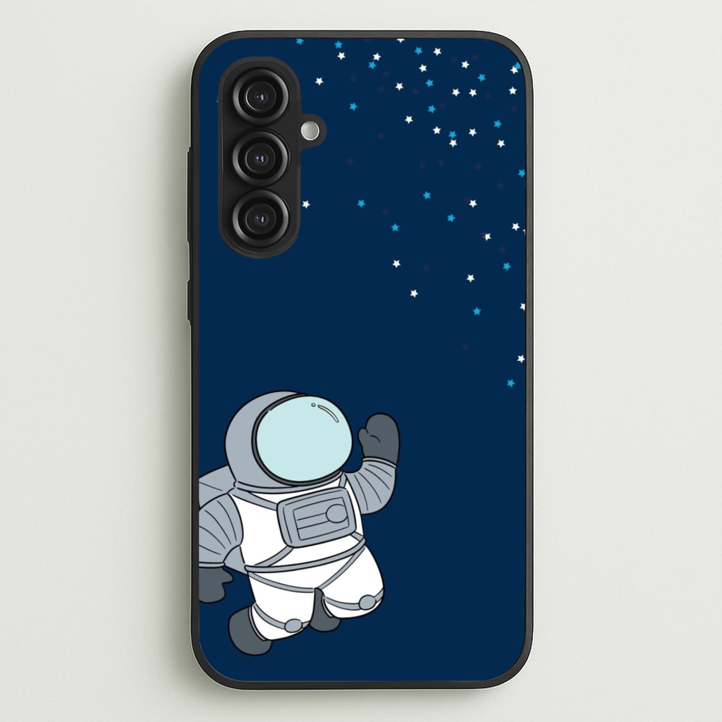 Astronaut Bobbling - Space - Space Phone Case for Galaxy S23FE