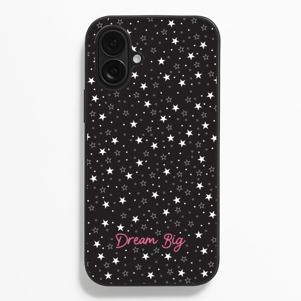 Starry Dream Big - Space Phone Case for iPhone 16 Plus