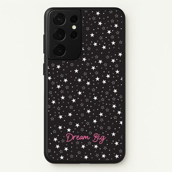 Starry Dream Big - Space Phone Case for Galaxy S21 Ultra