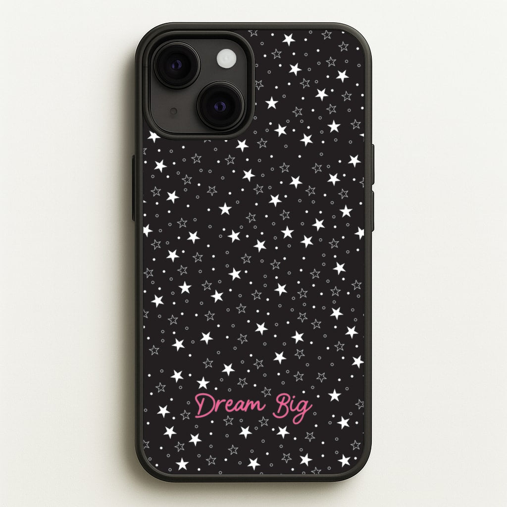 Starry Dream Big - Space Phone Case for iPhone 13