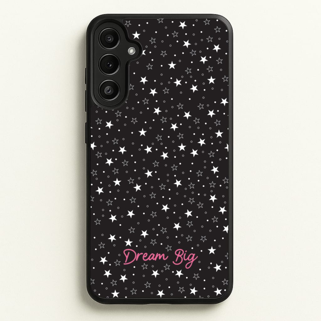 Starry Dream Big - Space Phone Case for Galaxy A34