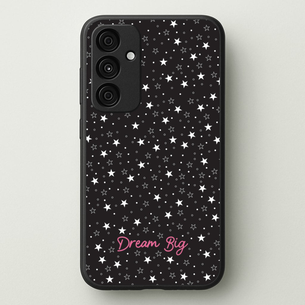 Starry Dream Big - Space Phone Case for Galaxy A35