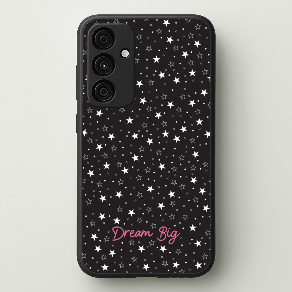 Starry Dream Big - Space Phone Case for Galaxy A55